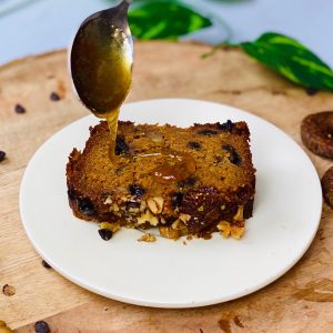 fig honey & cinnamon walnut tea cake