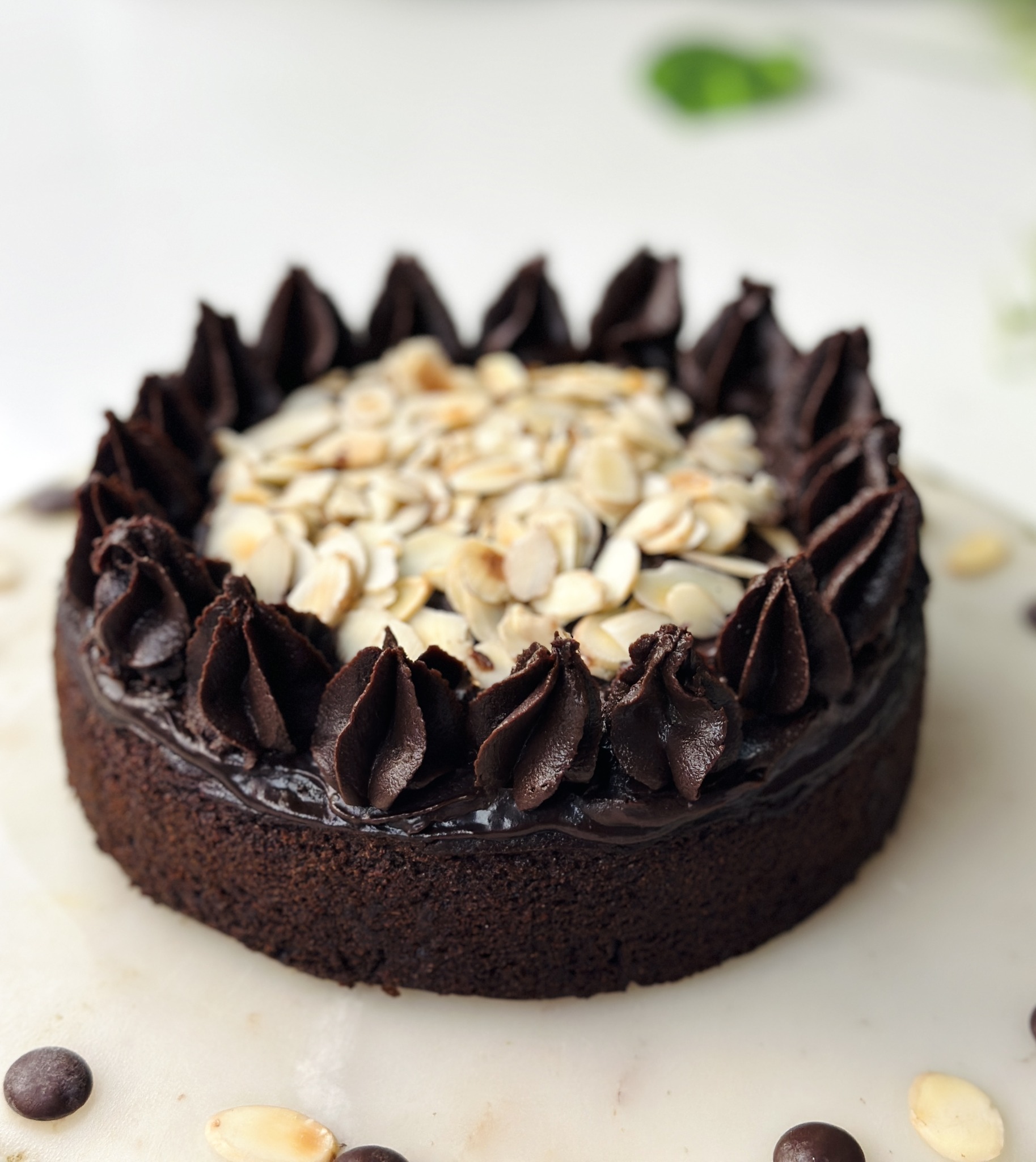 belgian chocolate almond cake4