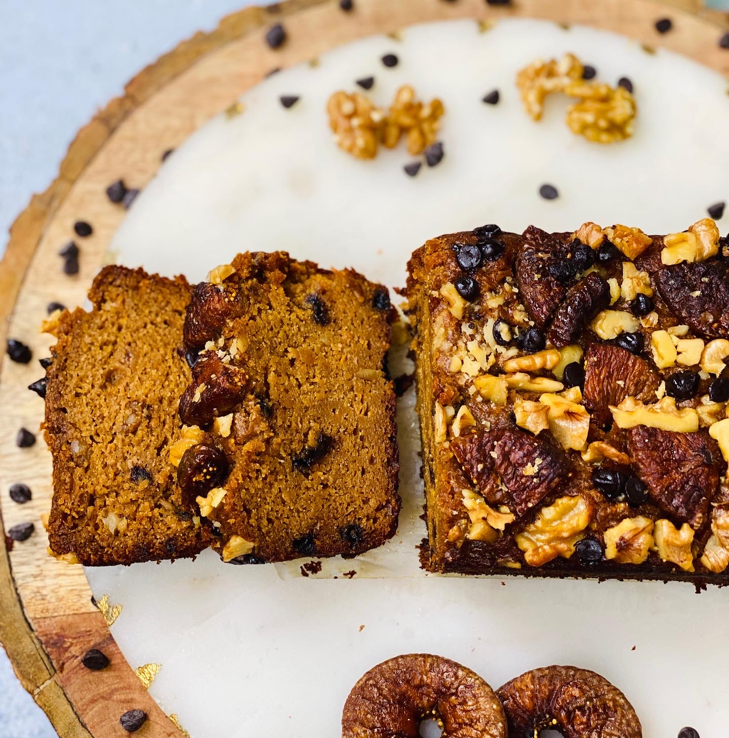 fig honey & cinnamon walnut tea cake fig honey & cinnamon walnut tea cake