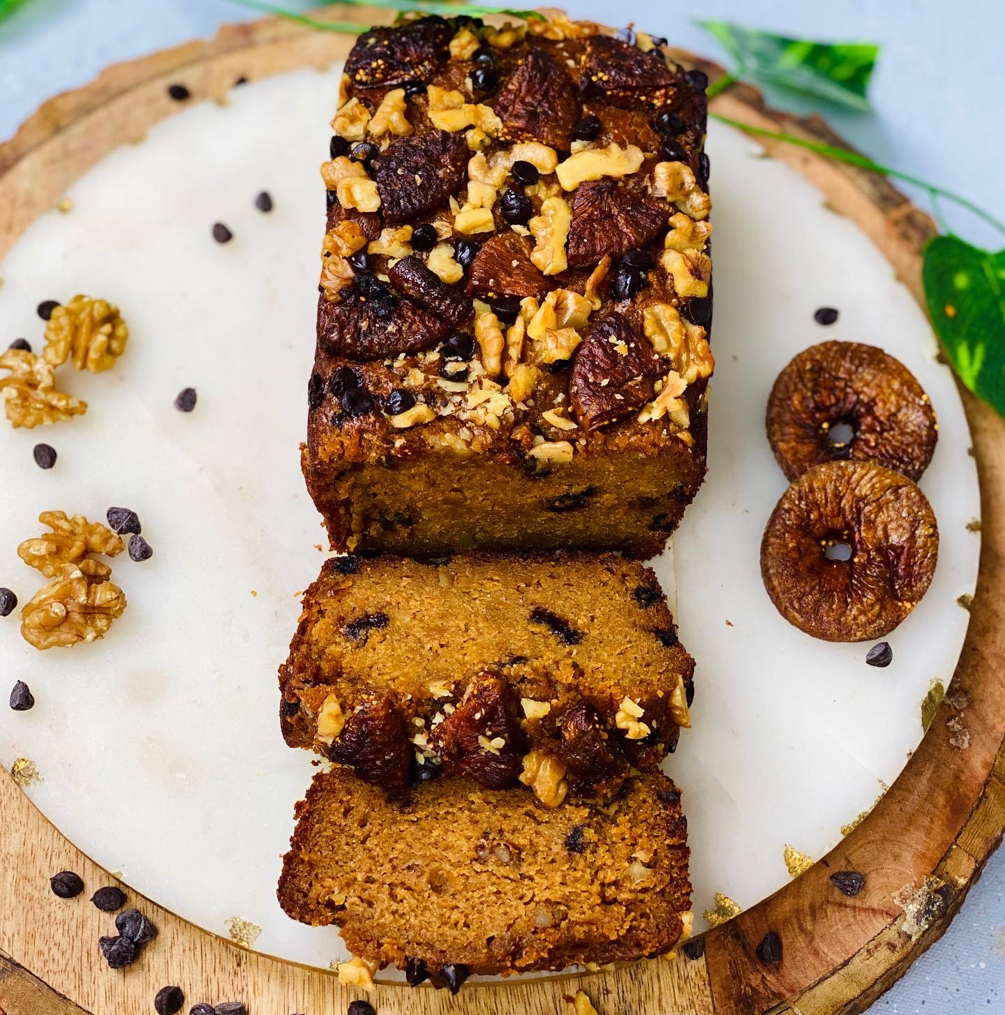 fig honey & cinnamon walnut tea cake fig honey & cinnamon walnut tea cake