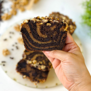 Dates & Walnut Marble Tea Cake